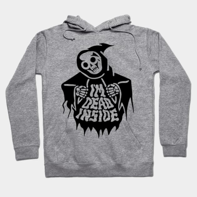 I’m Dead Inside Hoodie by Welcome To Chaos 